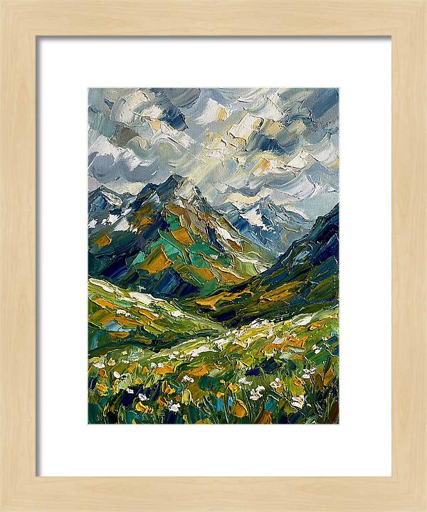 Serene Alpine Landscape