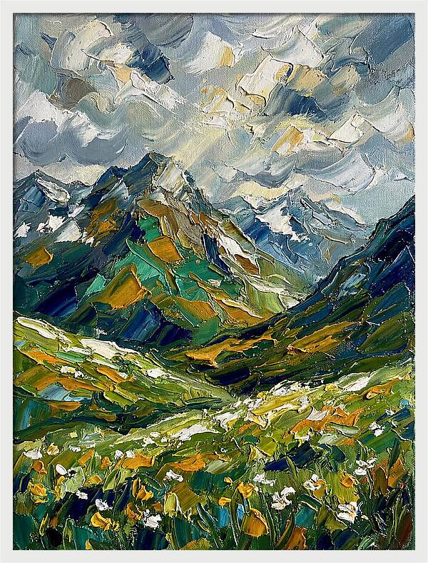 Serene Alpine Landscape