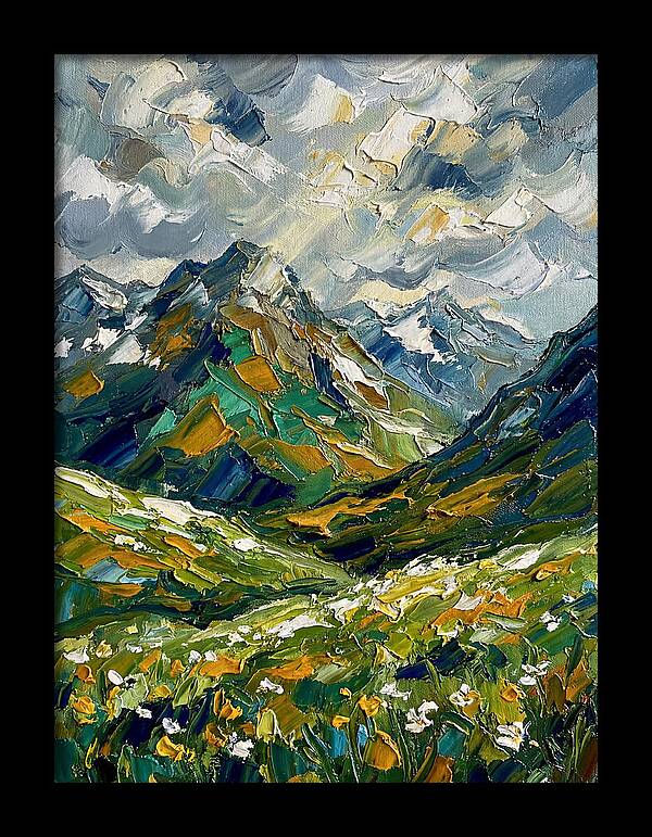 Serene Alpine Landscape