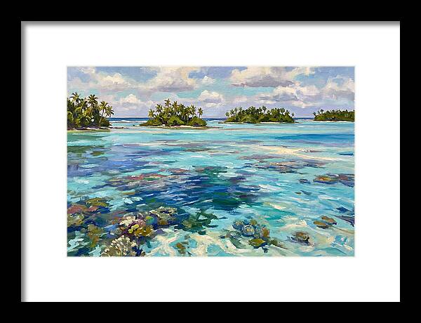 Serene Atoll Reflections