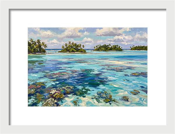 Serene Atoll Reflections