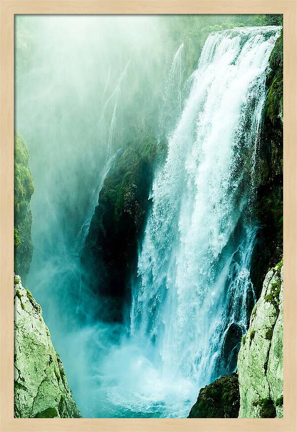 Serene Beauty Of Veliki Slap Waterfall