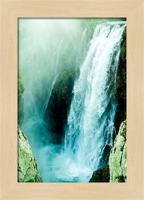 Serene Beauty Of Veliki Slap Waterfall