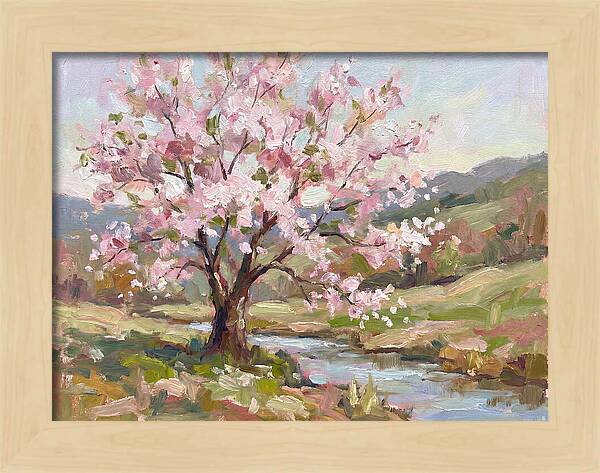 Serene Blossoms In Harmony