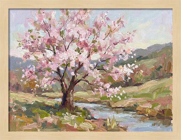 Serene Blossoms In Harmony