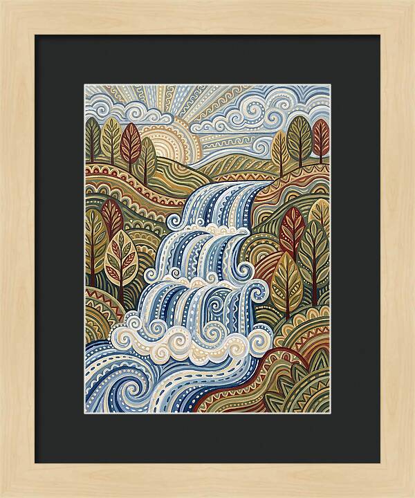 Serene Cascade Retreat