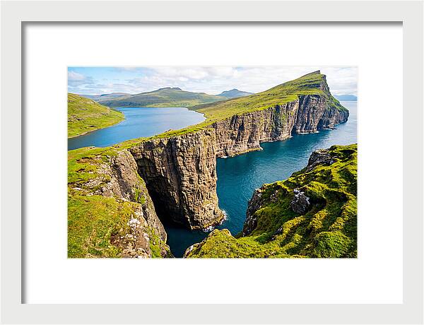 Serene Cliffside Reflection