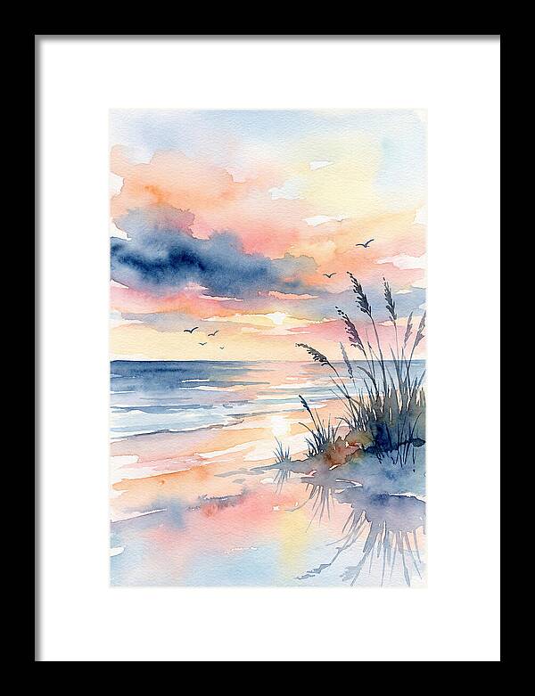Serene Coastal Sunrise