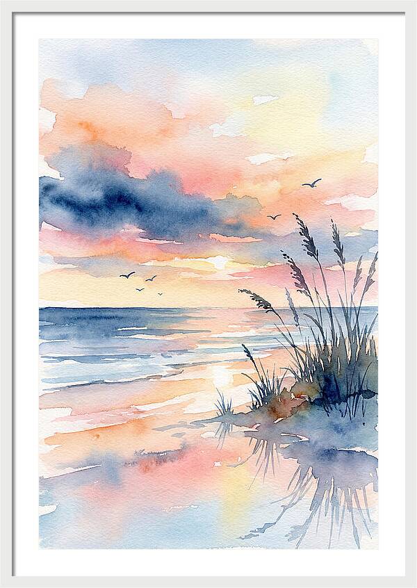 Serene Coastal Sunrise