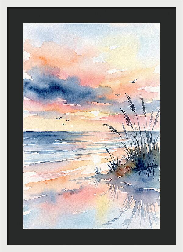 Serene Coastal Sunrise