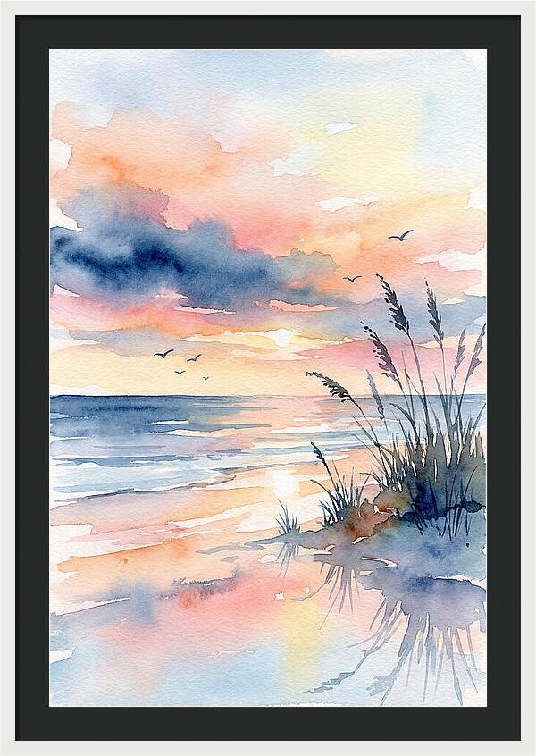 Serene Coastal Sunrise