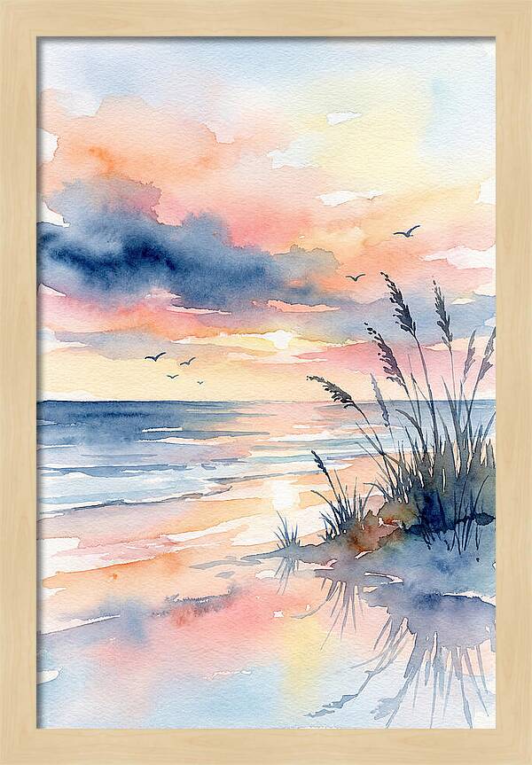 Serene Coastal Sunrise