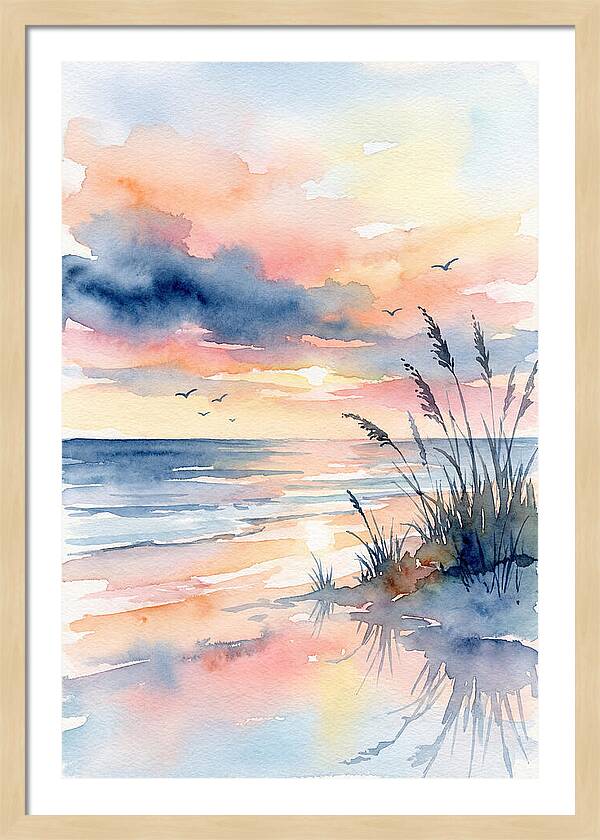 Serene Coastal Sunrise