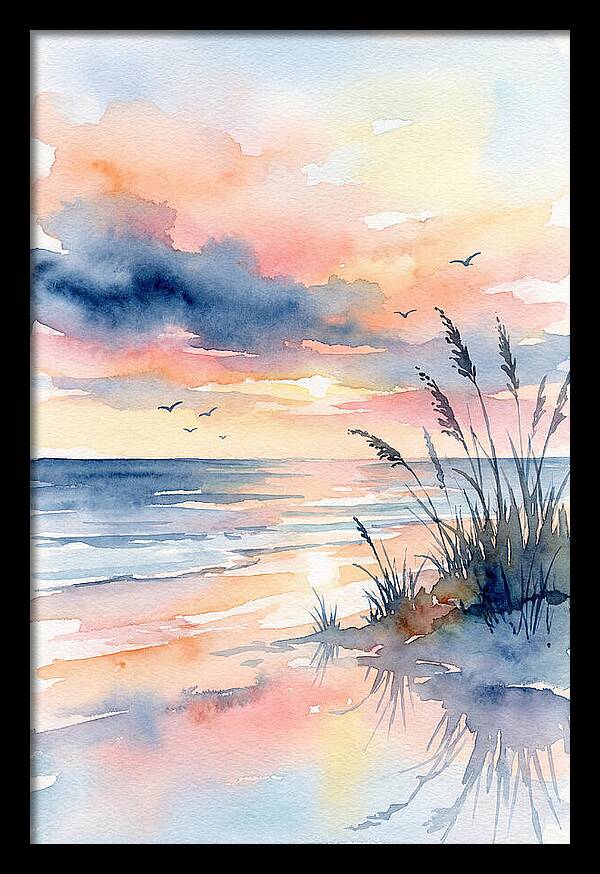 Serene Coastal Sunrise