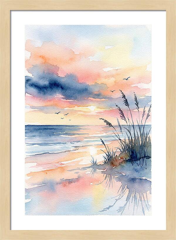 Serene Coastal Sunrise