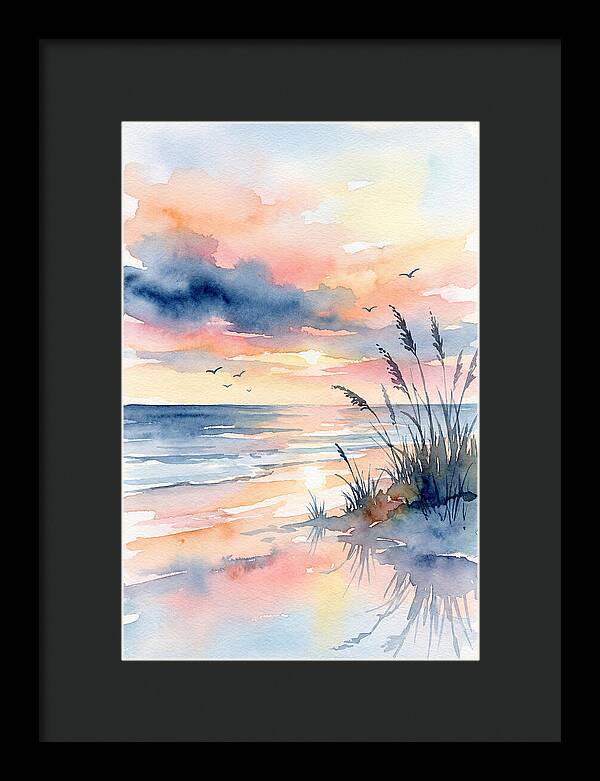Serene Coastal Sunrise