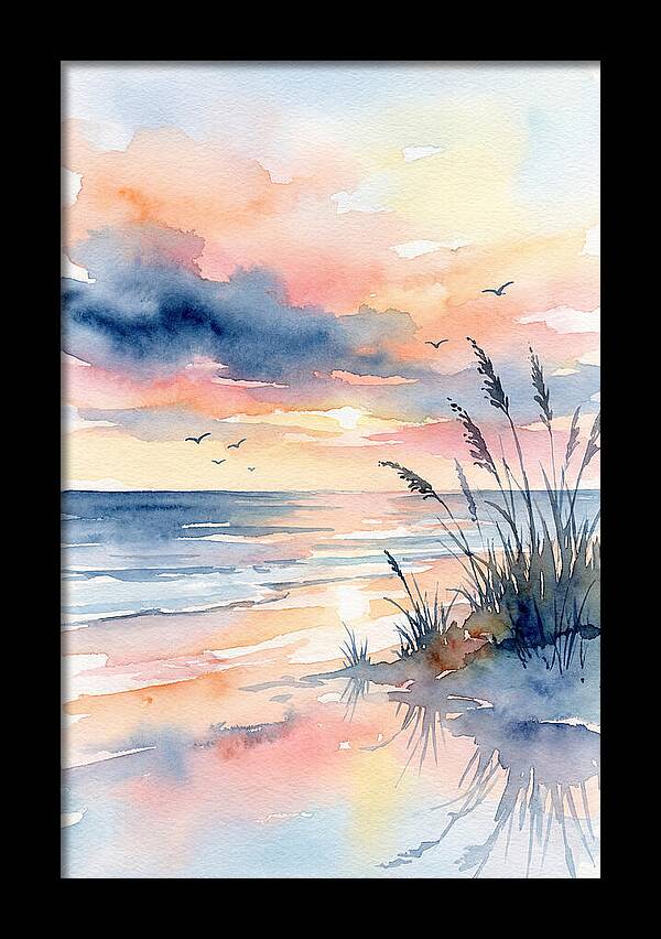 Serene Coastal Sunrise