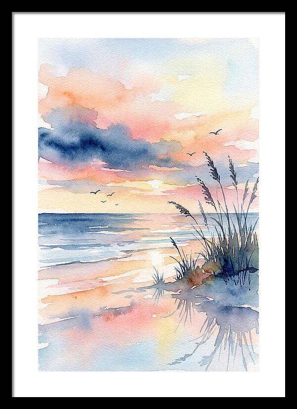 Serene Coastal Sunrise