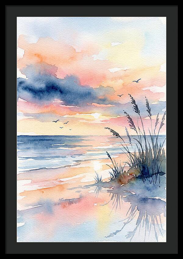 Serene Coastal Sunrise