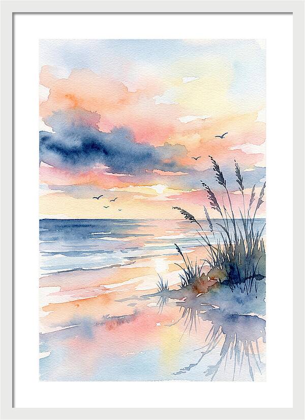 Serene Coastal Sunrise