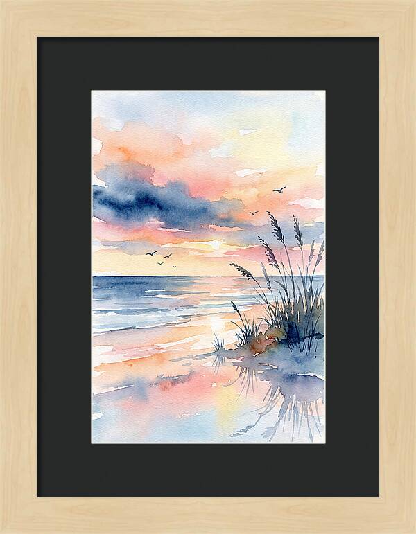 Serene Coastal Sunrise