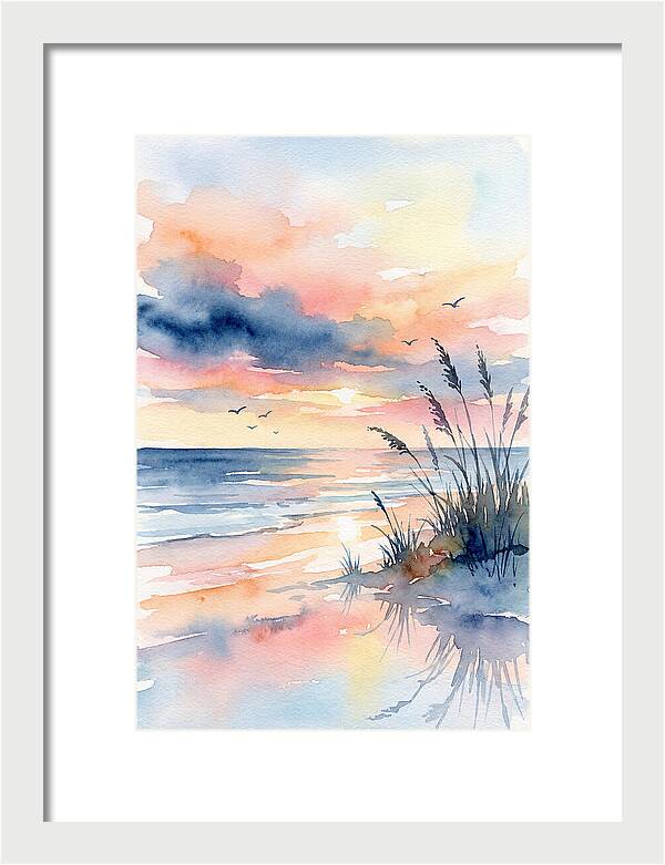 Serene Coastal Sunrise