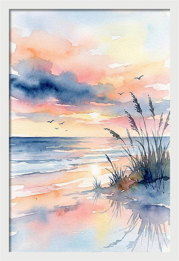 Serene Coastal Sunrise