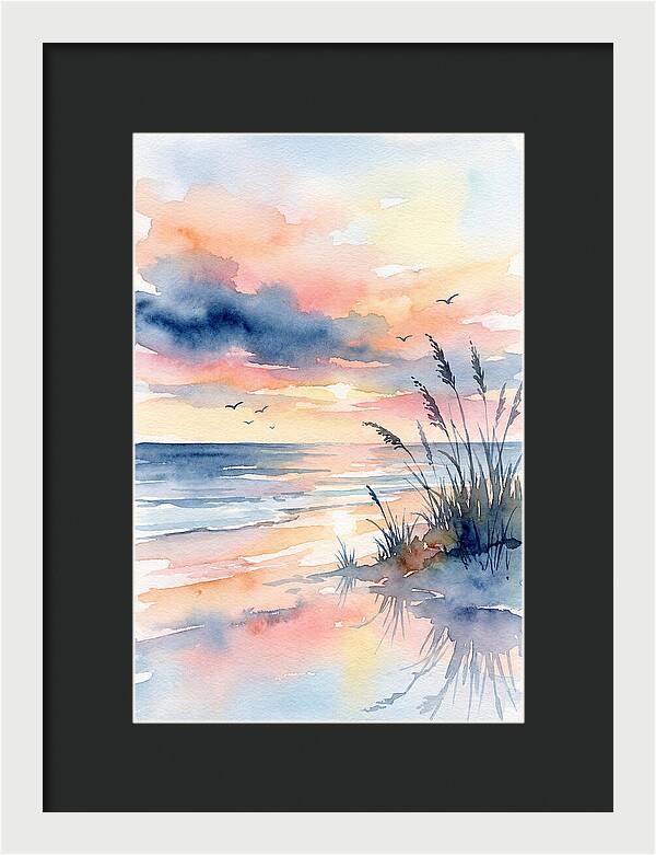 Serene Coastal Sunrise