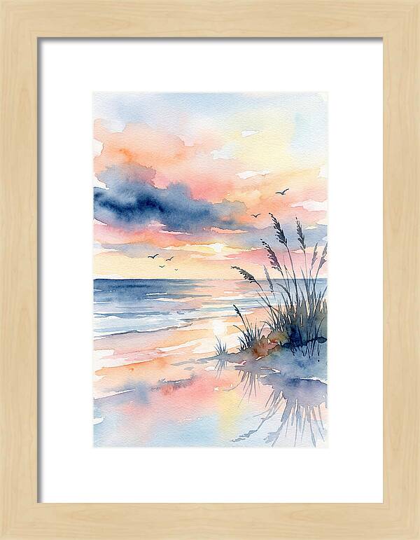 Serene Coastal Sunrise