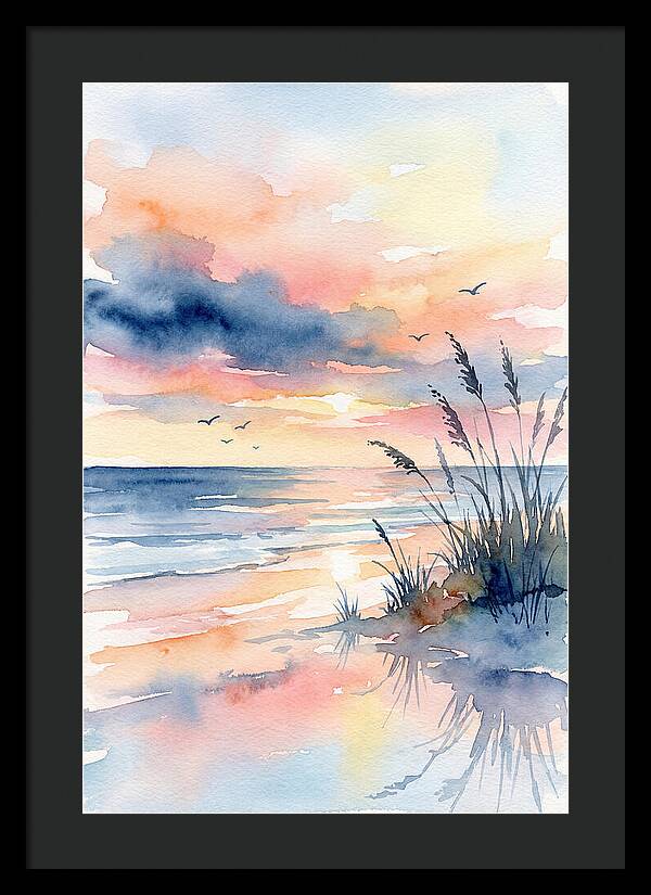 Serene Coastal Sunrise