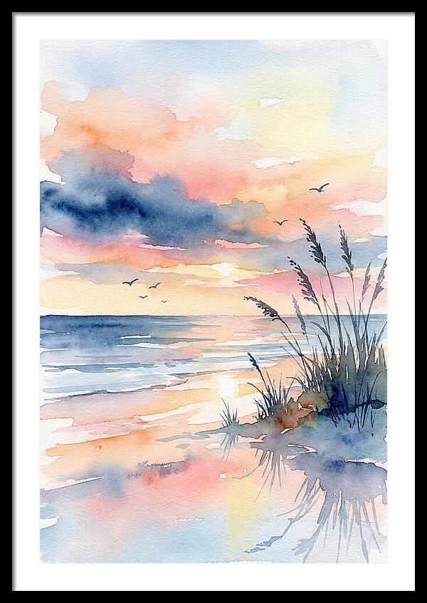 Serene Coastal Sunrise