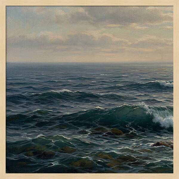 Serene Coastal Twilight
