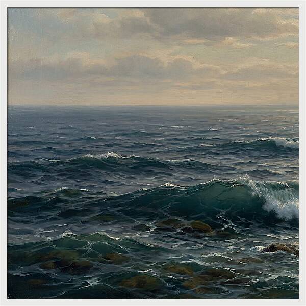 Serene Coastal Twilight