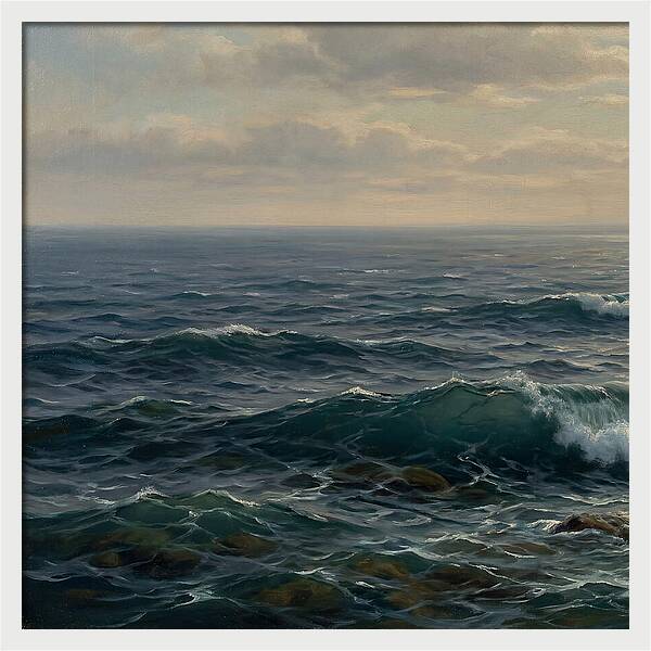 Serene Coastal Twilight