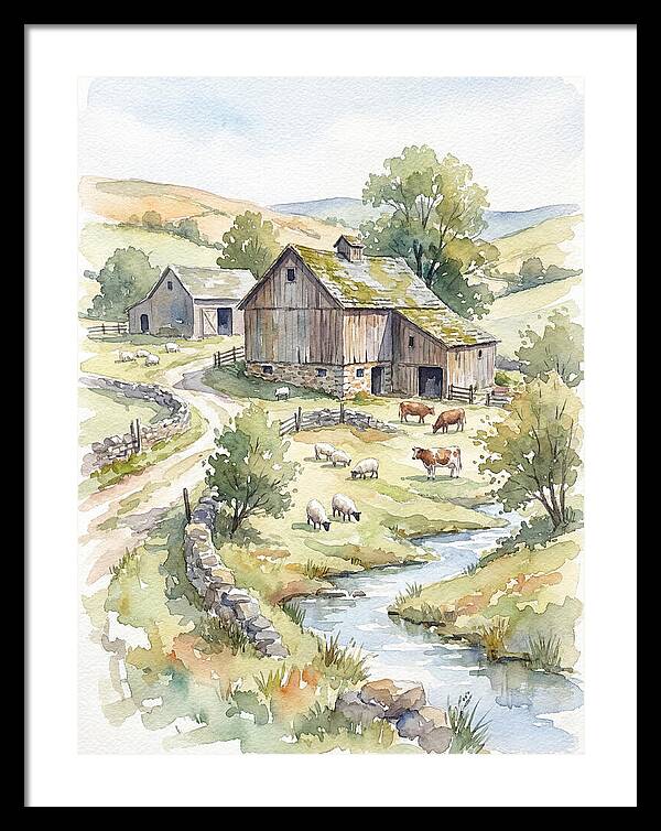 Serene Country Landscape