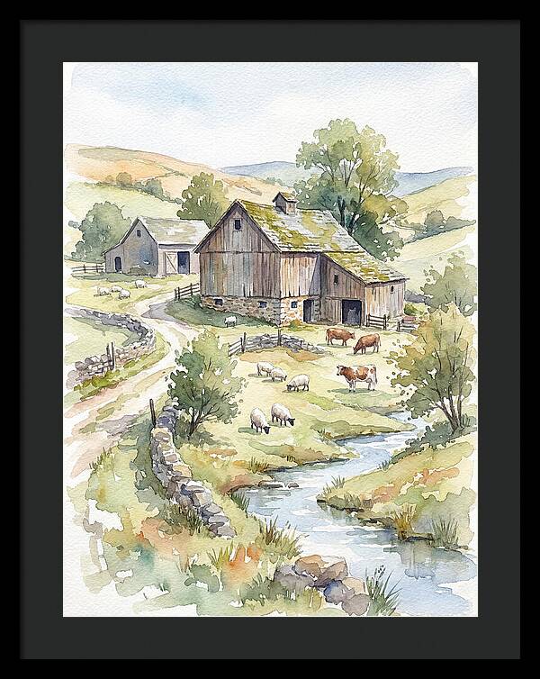 Serene Country Landscape
