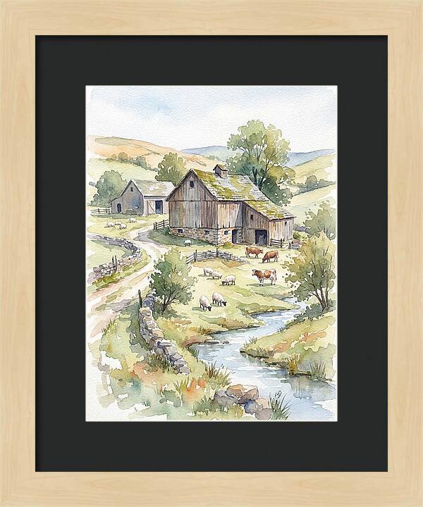 Serene Country Landscape