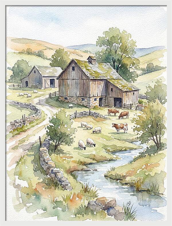 Serene Country Landscape