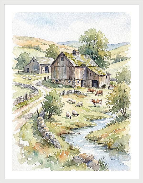 Serene Country Landscape