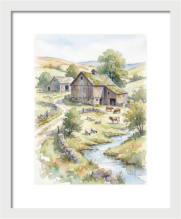 Serene Country Landscape