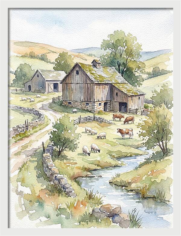 Serene Country Landscape