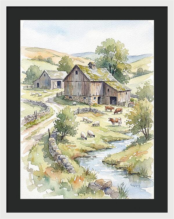Serene Country Landscape