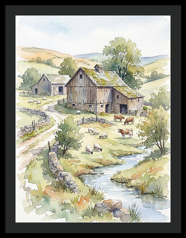 Serene Country Landscape