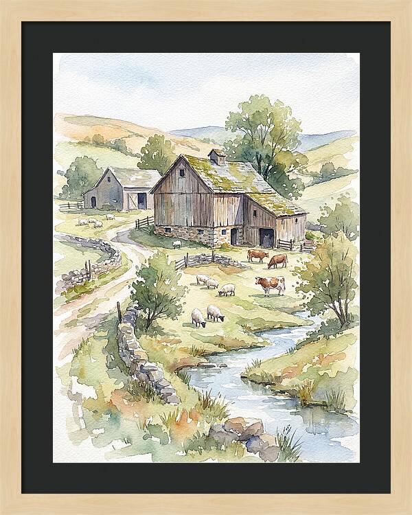 Serene Country Landscape