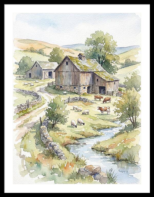 Serene Country Landscape