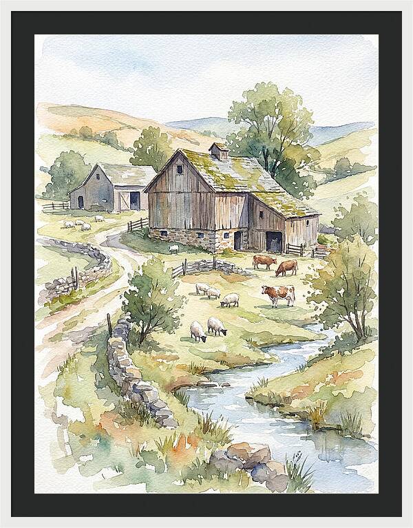 Serene Country Landscape
