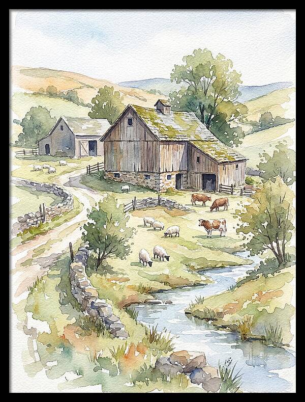 Serene Country Landscape