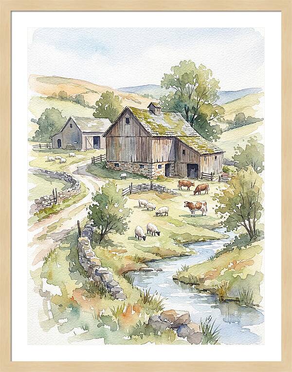 Serene Country Landscape