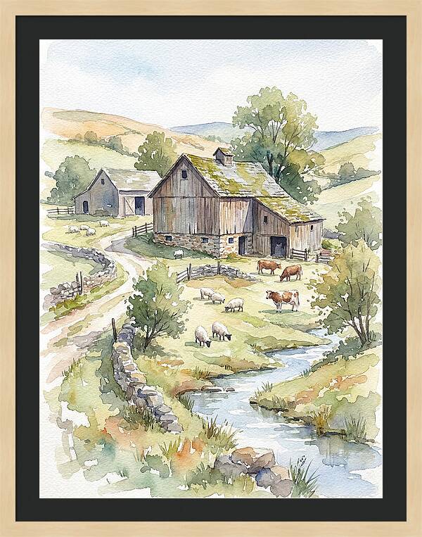Serene Country Landscape