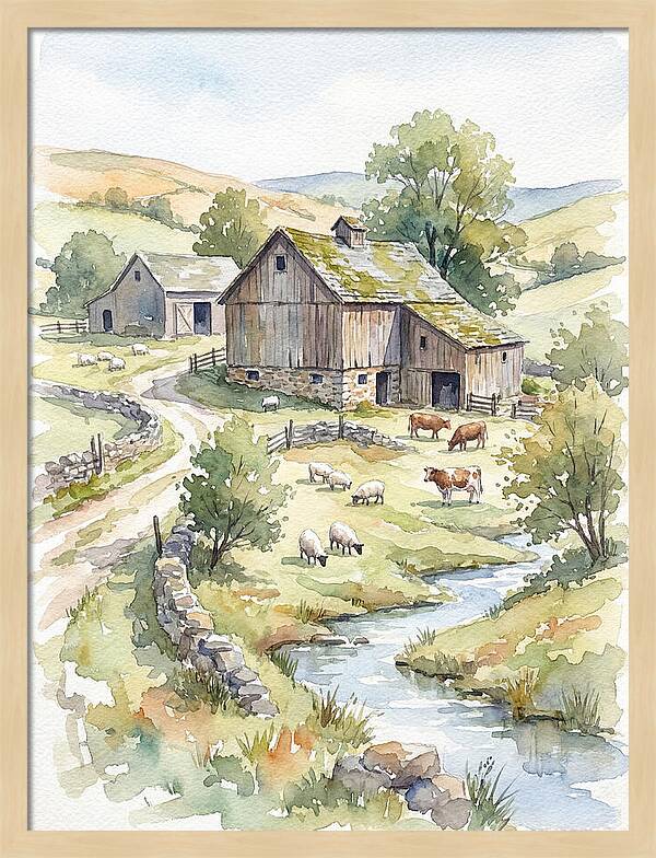 Serene Country Landscape